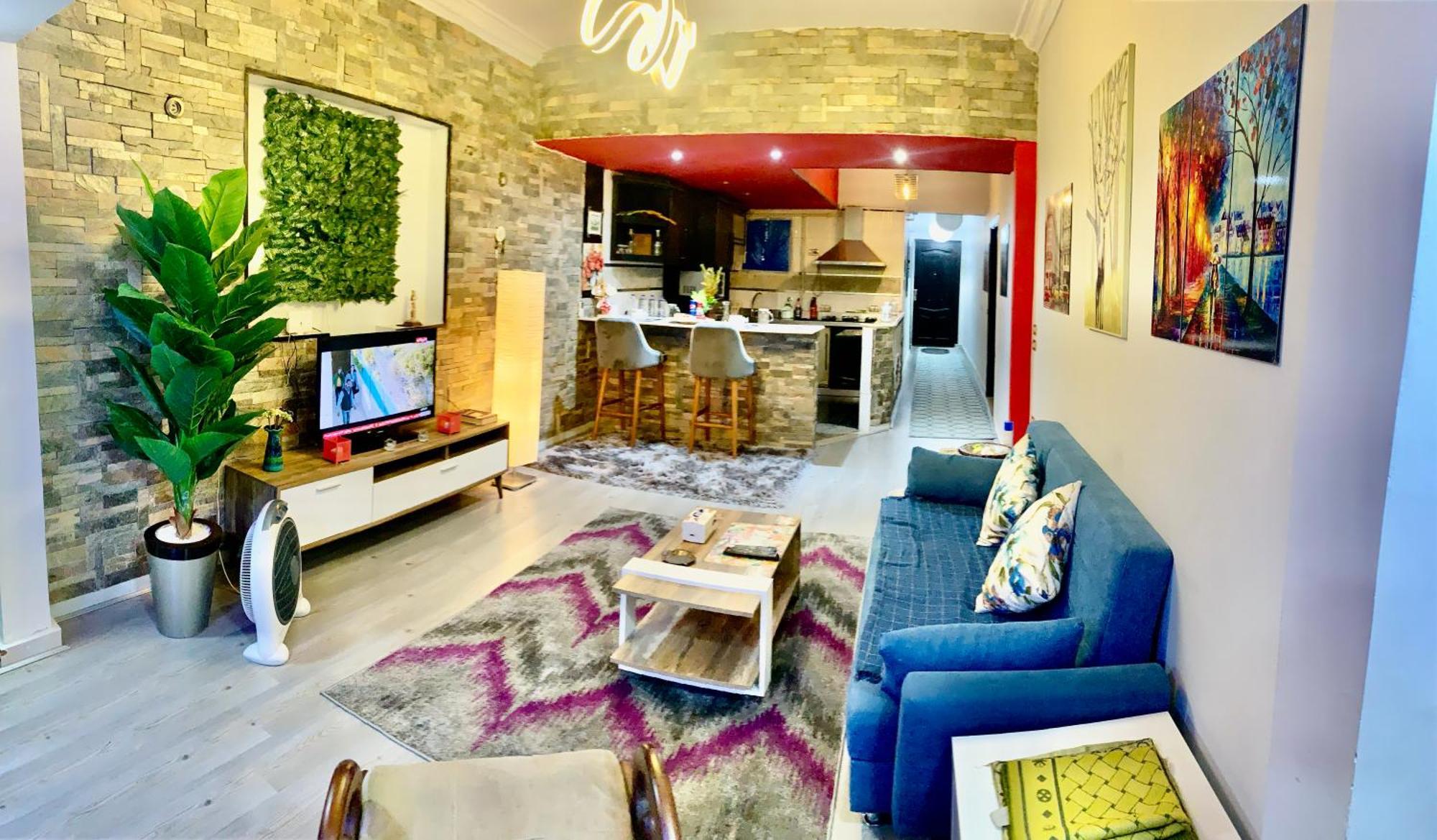 Apartment With A Private Garden In New Kaherah Luaran gambar