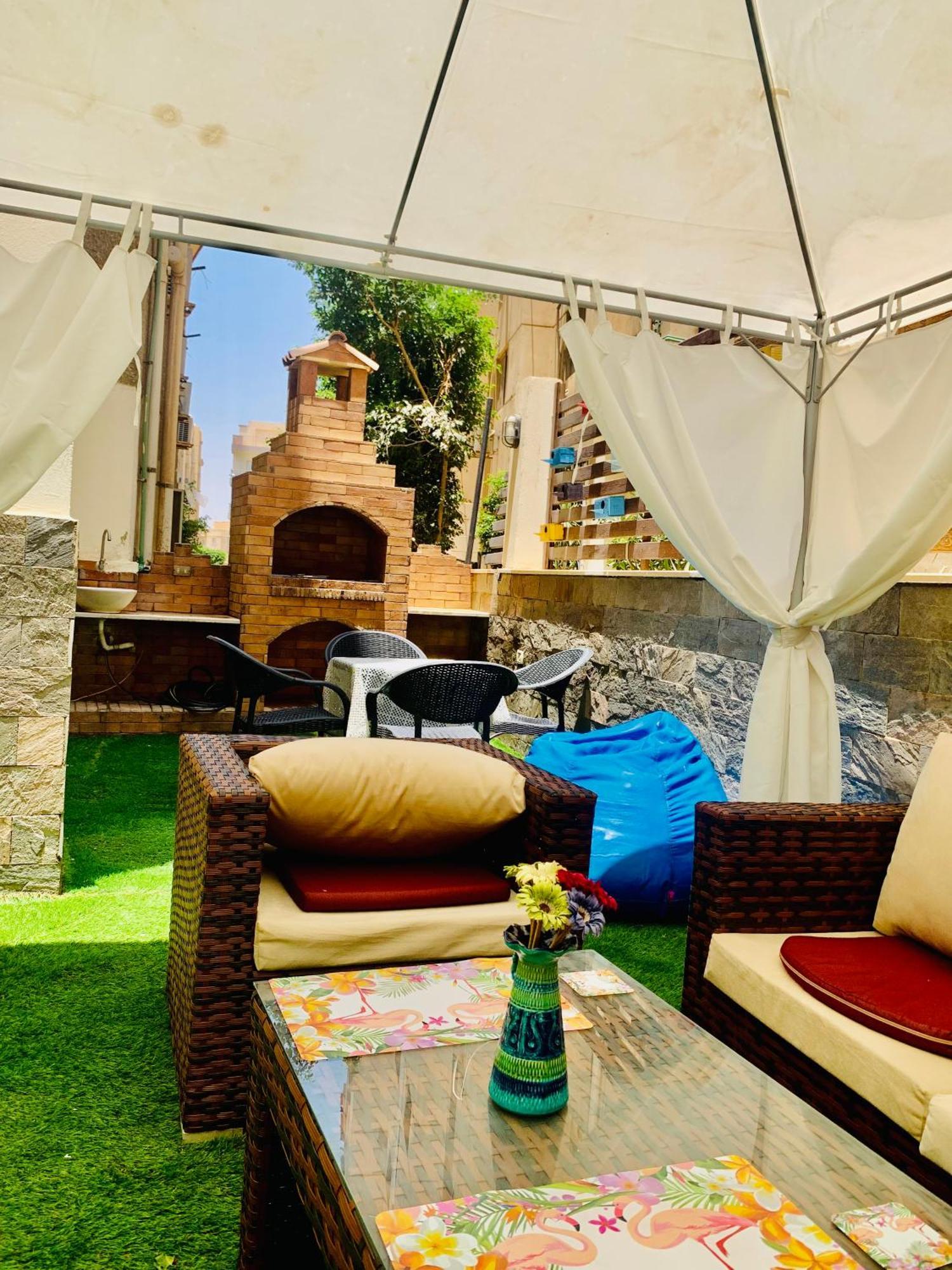 Apartment With A Private Garden In New Kaherah Luaran gambar